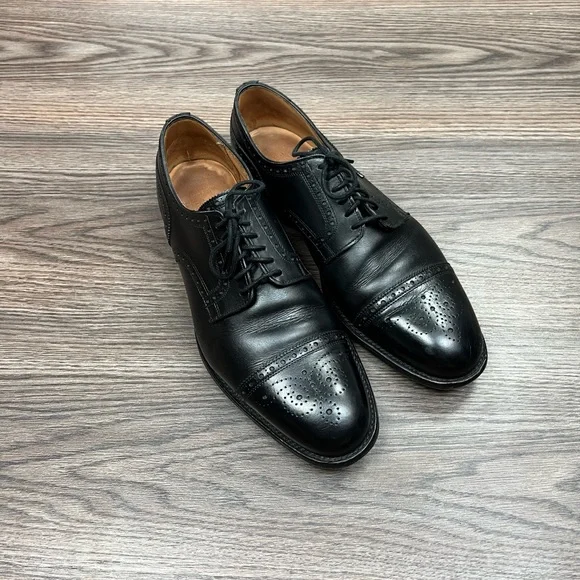 Joseph Cheaney & Sons Shoes | Joseph Cheaney & Sons Black Brogue Balmoral Oxfords 8 F | Color: Black | Size: 8 | Abenne37's Closet Joseph Cheaney & Sons Shoes | Joseph Cheaney & Sons Black Brogue Balmoral Oxfords 8 F | Color: Black | Size: 8 | Abenne37's Closet